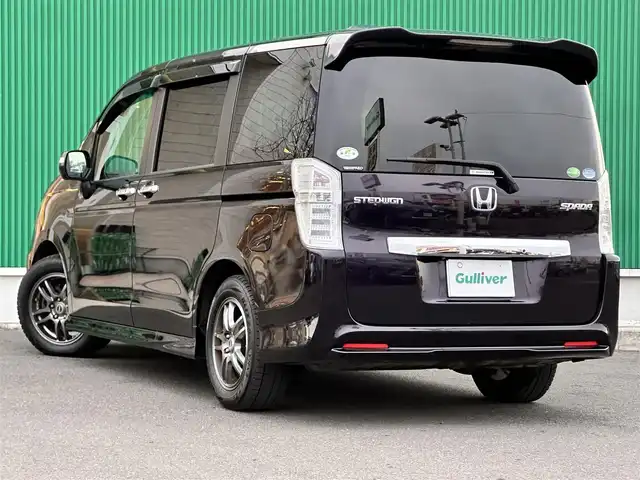 ホンダ ステップワゴン スパーダ Z インターナビセレ 宮城県 2012(平24)年 7.1万km プレミアムコスミックバイオレットパール マルチビューカメラシステム/リアエンターテイメントシステム（9インチワイドディスプレイ）/＝＝＝/ワンオーナー/HONDAインターナビ/・フルセグTV/・Bluetooth/・CD/DVD/ビルトインETC/両側パワースライドドア/本革巻きステアリング/クルーズコントロール/HIDヘッドライト/・オートライト/フォグライト/リアウィンドデフォッガー/ヒーテッドサイドミラー/純正フロアマット/センターコンソール/スペアキー/社外AW