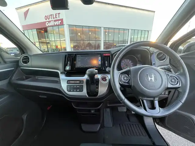 ホンダ Ｎ ＷＧＮ カスタム G Aパッケージ 栃木県 2014(平26)年 7.5万km プレミアムゴールドパープルパール 純正ナビ/-(TV/BT/FM/AM/iPod/VTR/AUX)/バックカメラ/前後ドライブレコーダー/衝突軽減/LEDヘッドライト/ハーフレザーシート/純正１４インチアルミホイール/プシュスタート/ステアリングリモコン/横滑り防止装置/オートライト/ドアバイザー/電動格納ミラー/パワーウィンドウ