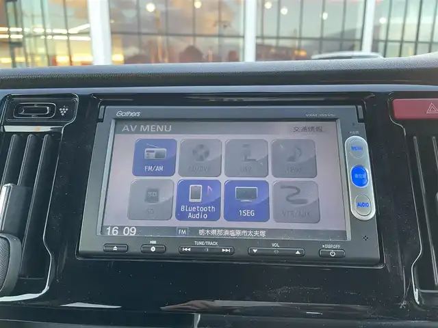 ホンダ Ｎ ＷＧＮ カスタム G Aパッケージ 栃木県 2014(平26)年 7.5万km プレミアムゴールドパープルパール 純正ナビ/-(TV/BT/FM/AM/iPod/VTR/AUX)/バックカメラ/前後ドライブレコーダー/衝突軽減/LEDヘッドライト/ハーフレザーシート/純正１４インチアルミホイール/プシュスタート/ステアリングリモコン/横滑り防止装置/オートライト/ドアバイザー/電動格納ミラー/パワーウィンドウ