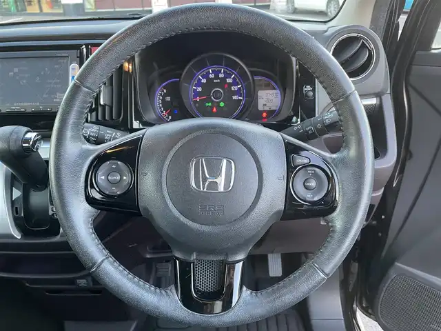 ホンダ Ｎ ＷＧＮ カスタム G Aパッケージ 栃木県 2014(平26)年 7.5万km プレミアムゴールドパープルパール 純正ナビ/-(TV/BT/FM/AM/iPod/VTR/AUX)/バックカメラ/前後ドライブレコーダー/衝突軽減/LEDヘッドライト/ハーフレザーシート/純正１４インチアルミホイール/プシュスタート/ステアリングリモコン/横滑り防止装置/オートライト/ドアバイザー/電動格納ミラー/パワーウィンドウ