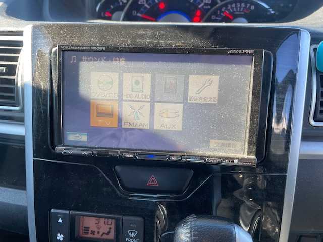 ダイハツ タント カスタム RS トップED SA 長野県 2015(平27)年 5.9万km ブラックマイカメタリック ４WD/ターボ/ナビ