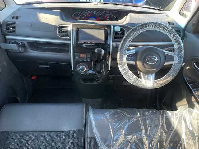 ダイハツ タント カスタム RS トップED SA 長野県 2015(平27)年 5.9万km ブラックマイカメタリック ４WD/ターボ/ナビ