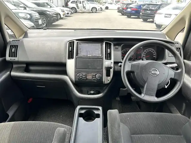 日産 セレナ 20S 滋賀県 2008(平20)年 15.1万km 黒 ・DVD再生機能付きカロッツェリア製ナビ/・フリップダウンリヤモニター/・サマータイヤ付き純正アルミホイール/・プラズマクラスター付空気清浄機