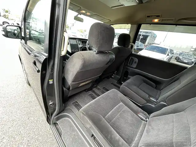 日産 セレナ 20S 滋賀県 2008(平20)年 15.1万km 黒 ・DVD再生機能付きカロッツェリア製ナビ/・フリップダウンリヤモニター/・サマータイヤ付き純正アルミホイール/・プラズマクラスター付空気清浄機