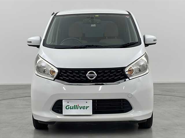 日産 デイズ X 群馬県 2014(平26)年 6.7万km ホワイトパール ナビ　フルセグＴＶ　Ｂｌｕｅｔｏｏｔｈ　全周囲カメラ　ＥＴＣ　前後ドラレコ　スマートキー　プッシュスタート　アイドリングストップ　ヘッドライトレベライザー　電動格納ミラー　ドアバイザー　禁煙車