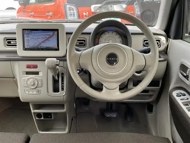 スズキ ラパン F リミテッド 神奈川県 2018(平30)年 3.7万km ノクターンブルーパール ワンオーナー/社外ナビ(CN-RA04D)/(CD/DVD/BT/SD/USB/DTV)/レーダーブレーキサポート/運転席シートヒーター/アイドリングストップ/HIDヘッドライト/オートライト/チルトステアリング/純正フロアマット/バックカメラ/社外前後ドラレコ(1080P)/ドアバイザー/取扱説明書/保証書/記録簿/スペアキー