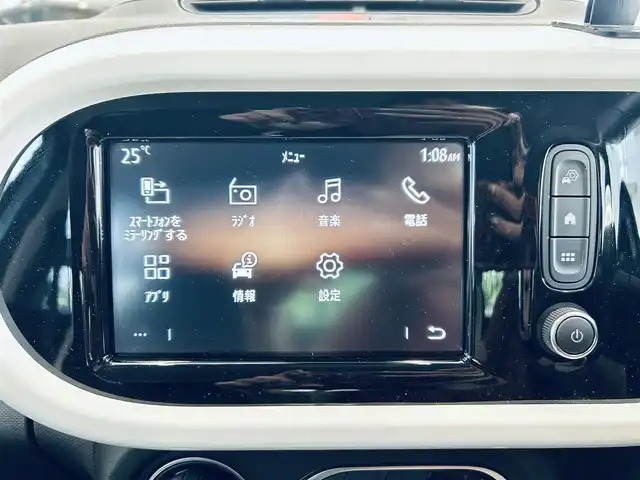 ルノー トゥインゴ インテンス 大阪府 2022(令4)年 1万km 青 ハーフレザー/シートヒーター/純正ディスプレイオーディオ/applecarplay/バックカメラ/純正16インチAW/クルーズコントロール/クリアランスソナー/ETC/ドラレコ/USB/AUX/Bluetooth