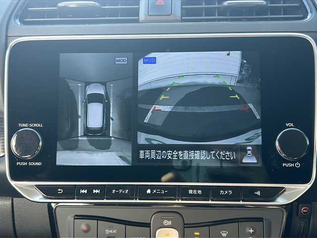 日産 リーフ X Vセレクション 静岡県 2023(令5)年 1.8万km 黒Ｍ /ワンオーナー//純正ナビ/地デジTV//純正Bluetooth//バック/全周囲カメラ//プロパイロット//ブラインドスポットモニター//デジタルインナーミラー//ビルトインETC//純正17インチAW//シートヒーター//ステアリングヒーター//ドライブレコーダー//スマートキー//スペアキー//保証書//取説