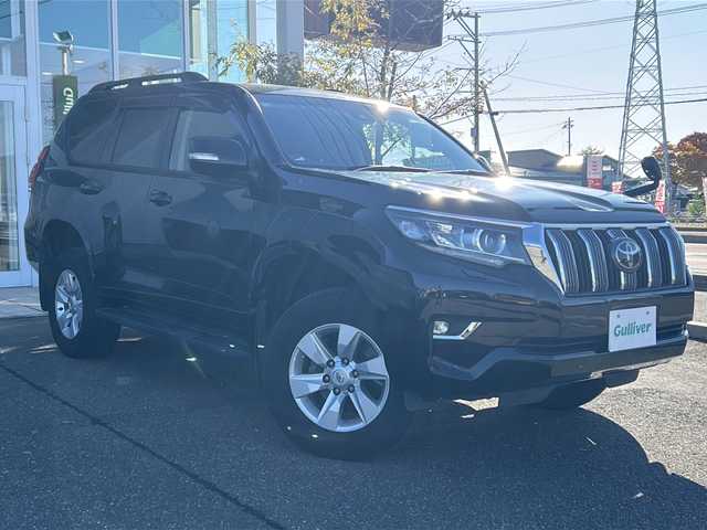 トヨタ ランドクルーザー プラド TX 秋田県 2020(令2)年 5.9万km ブラック 社外メモリナビ/社外CD、DVD、BT、TV/バックカメラ/純正17インチAW/ETC/保証書、取説/４WD