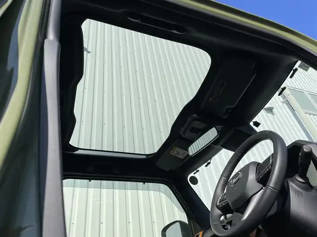 ダイハツ タフト G 福岡県 2021(令3)年 4.8万km フォレストカーキメタリック スカイフィールトップ　/ルーフレール　/Ｄ／Ｎ席シートヒーター　/社外ナビ（ＣＮ－Ｒ３００ＷＤ）/衝突軽減ブレーキ　/レーンアシスト /前後コーナーセンサー /パワーモードスイッチ /USB充電 /アイドリングストップ/電動パーキング/ステアリングスイッチ/電格ミラー/スマートキー/プッシュスタート