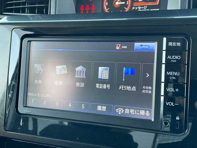 トヨタ タンク G S 山口県 2017(平29)年 8.5万km ブライトシルバーM 純正SDナビ【NSCP-W64】/　 Bluetooth CD/AM・FM/純正ワンセグTV/両側パワースライドドア/バックカメラ/ETC/スマートキー/プッシュスタート/スペアキー1本/純正フロアマット/パーキングアシスト/アイドリングストップ/衝突軽減システム