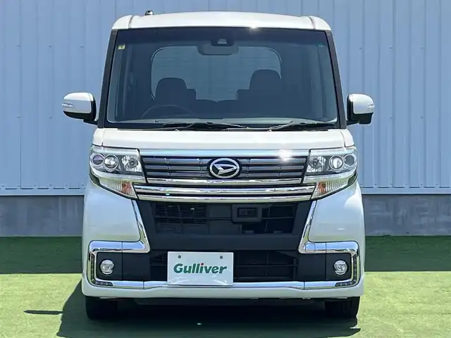 ダイハツ タント カスタム X トップED SAⅡ 香川県 2017(平29)年 10.9万km パールホワイトⅢ 登録時走行距離：108260km/エクリプスSDナビ/　CD DVD BT フルセグTV/バックカメラ/スマートアシスト/横滑り防止装置/アイドリングストップ/ハーフレザーシート/ETC/ISOFIX/ロールサンシェード/ステアリングスイッチ/プッシュスタート/スマートキー