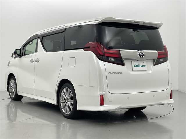 トヨタ アルファード S Aパッケージ タイプブラック 熊本県 2017(平29)年 7.3万km ホワイトパールクリスタルシャイン ツインムーンルーフ　/純正10インチナビNSZN-Z66T（ＣＤ・ＤＶＤ・フルセグ・ＢＴ）/純正12インチ後席モニター　/純正前方ドライブレコーダー　/バックカメラ/レーダークルーズコントロール/ビルトインＥＴＣ　/両側パワースライドドア　/前後クリアランスソナー　/パワーバックドア/GPSレーダー探知機/助手席・2列目オットマン/電動パーキングブレーキ/ブレーキホールド/横滑り防止/純正フロアマット/純正１８インチAW/オートライト/LEDヘッドライト/スマートキー/プッシュスタート/スペアキー1本/保証書/取扱説明書