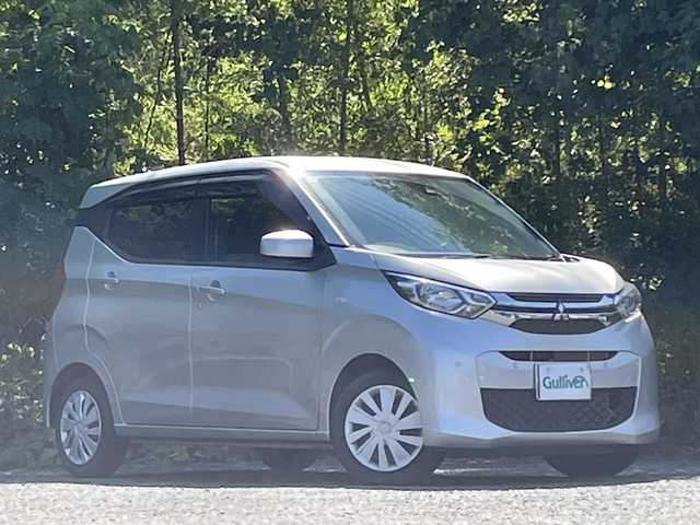 三菱 ｅＫワゴン M 大分県 2019(令1)年 3.7万km スターリングシルバーM レーダーブレーキ/キーレスエントリー/CDオーディオ/アイドリングストップ/前後ソナー/シートヒーター