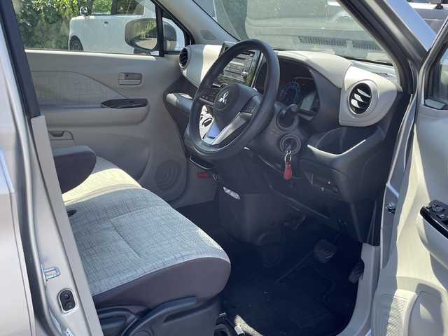 三菱 ｅＫワゴン M 大分県 2019(令1)年 3.7万km スターリングシルバーM レーダーブレーキ/キーレスエントリー/CDオーディオ/アイドリングストップ/前後ソナー/シートヒーター