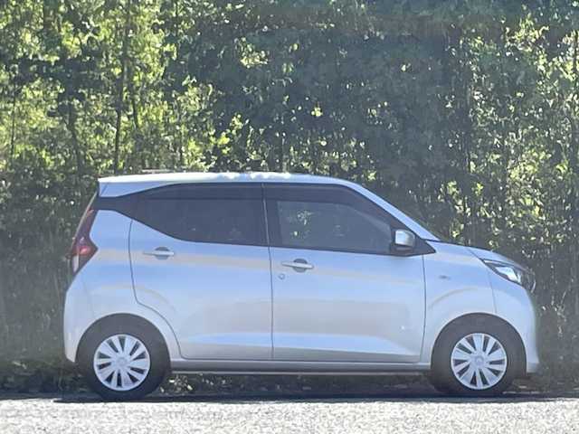 三菱 ｅＫワゴン M 大分県 2019(令1)年 3.7万km スターリングシルバーM レーダーブレーキ/キーレスエントリー/CDオーディオ/アイドリングストップ/前後ソナー/シートヒーター