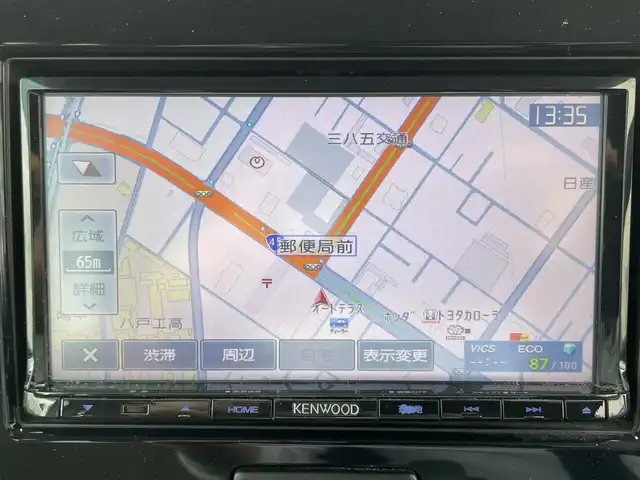日産 モコ S FOUR 青森県 2015(平27)年 5.3万km アーバンブラウン ワンオーナー/社外ＳＤナビフルセグ/スマートキー/スペアキー/シートヒーター/記録簿Ｒ４Ｒ６/新車時保証書/取扱説明書
