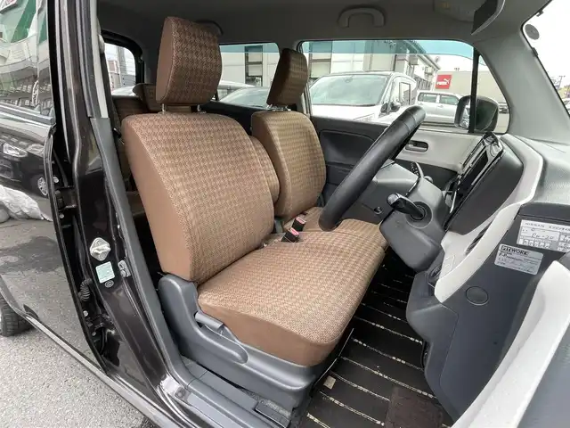 日産 モコ S FOUR 青森県 2015(平27)年 5.3万km アーバンブラウン ワンオーナー/社外ＳＤナビフルセグ/スマートキー/スペアキー/シートヒーター/記録簿Ｒ４Ｒ６/新車時保証書/取扱説明書