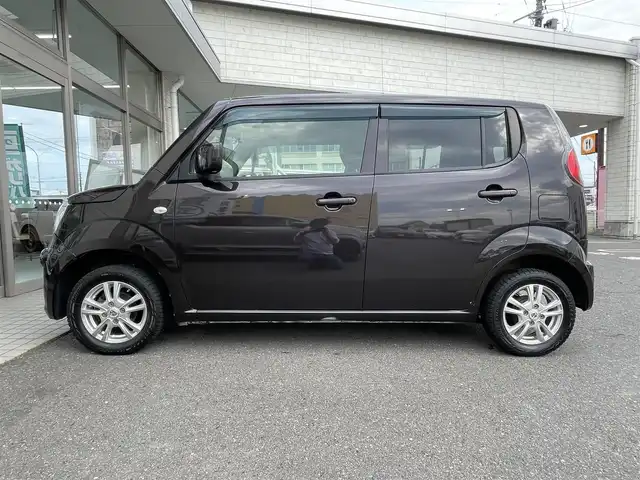 日産 モコ S FOUR 青森県 2015(平27)年 5.3万km アーバンブラウン ワンオーナー/社外ＳＤナビフルセグ/スマートキー/スペアキー/シートヒーター/記録簿Ｒ４Ｒ６/新車時保証書/取扱説明書