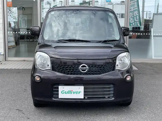 日産 モコ S FOUR 青森県 2015(平27)年 5.3万km アーバンブラウン ワンオーナー/社外ＳＤナビフルセグ/スマートキー/スペアキー/シートヒーター/記録簿Ｒ４Ｒ６/新車時保証書/取扱説明書