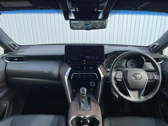 トヨタ ハリアー ハイブリッド Z 滋賀県 2020(令2)年 11.9万km プレシャスブラックパール 純正JBLナビ/（BT/Miracast/フルセグ）/パノラミックビューモニター/置くだけ充電/デジタルインナーミラー（録画機能付き）/プリクラッシュ/レーンアシスト/レーダークルコン/オートハイビーム/パワーバックドア/ハーフレザー/パワーシート/ステアリングリモコン/純正フロアマット/電格ウィンカーミラー/コーナーセンサー