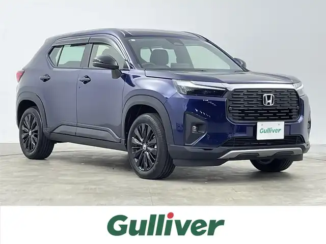 ホンダ ＷＲ－Ｖ Z ブラックスタイル 千葉県 2025(令7)年 0.2万km オブシダンブルーパール ホンダセンシング/・衝突軽減ブレーキ（CMBS）/・先行車発進お知らせ機能/・歩行者事故低減ステアリング/・路外逸脱抑制機能/・標識認識機能/・アダプティブクルーズコントロール（ACC）/・車線維持支援システム（LKAS）/・誤発進抑制機能/・後方誤発進抑制機能/・近距離衝突軽減ブレーキ/・急アクセル抑制機能/・パーキングセンサーシステム/・オートハイビーム/純正ディスプレイオーディオ/　Applecarplay/AndroidAuto/Bluetooth/バックカメラ/パドルシフト/ヘッドライトレベライザー/ステアリングスイッチ/革巻きステアリング/プッシュスタート&スマートキー/電動格納ミラー/LEDヘッドライト