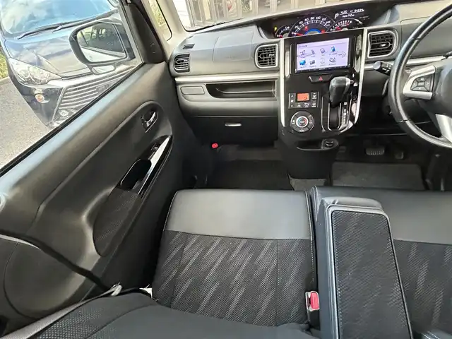 ダイハツ タント カスタム RS SA 宮崎県 2015(平27)年 9.5万km パールホワイトⅢ /ナビ(MDV-D502BT)//TV/CD/DVD/Bluetooth//ETC//バックカメラ//両側パワースライドドア//社外フロアマット//純正アルミホイール//ドアバイザー//電格ウィンカーミラー//オートライト