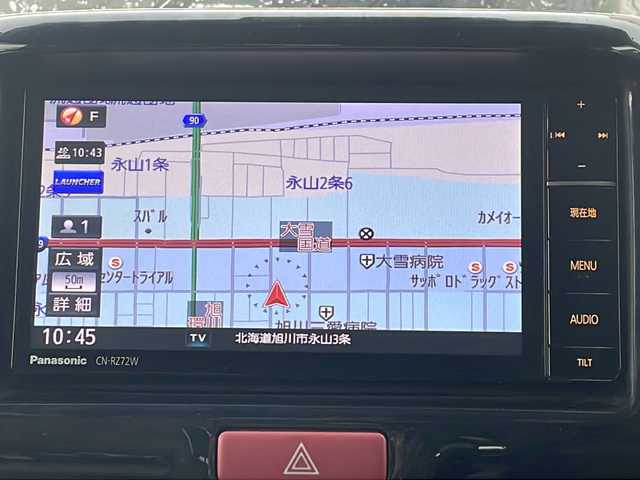 スズキ エブリィ ワゴン PZターボ 道北・旭川 2017(平29)年 5.5万km パールホワイト /4WD//禁煙車//純正ナビ BT/USB/CD/DVD/AUX/フルセグ//片側パワースライドドア//横滑り防止//衝突軽減ブレーキ//誤発進抑制//運転席シートヒーター//オートライト//HIDヘッドライト//フォグランプ//オートエアコン//ETC//ドライブレコーダー//ドアバイザー//ステアリングスイッチ//スペアキー//パワーウィンドウ