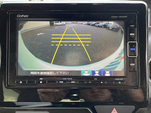 ホンダ Ｎ ＢＯＸ カスタム G L ターボ ホンダセンシング 鳥取県 2019(平31)年 4.2万km プラチナホワイトパール ホンダセンシング/Gathersナビ【VXM-194VFi】/・フルセグ/Bluetooth/CD/DVD/バックカメラ/スマートキー/プッシュスタート/ビルトインETC/ターボ/ハーフレザーシート/両側電動スライドドア/純正15AW/パドルシフト/ABS/横滑り防止装置/前後誤発信抑制機能/レーンキープアシスト/オートライト/LEDヘッドライト/W&サイドエアバック/カーテンエアバック