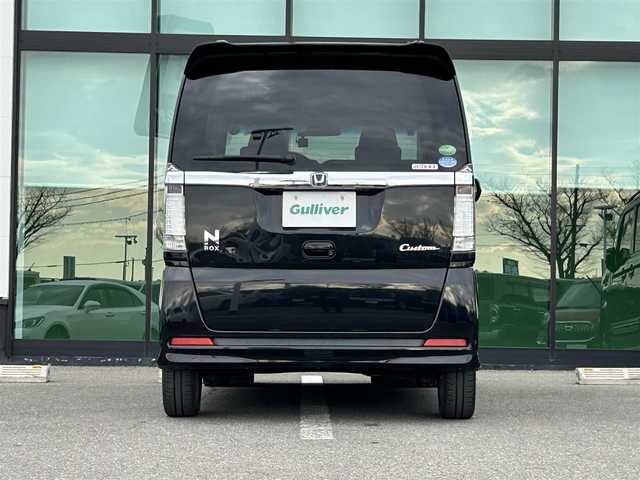 ホンダ Ｎ ＢＯＸ カスタム G Lパッケージ 和歌山県 2013(平25)年 10.1万km クリスタルブラックパール 社外ナビ/フルセグTV/CD/DVD/片側パワースライドドア/社外ドライブレコーダー/横滑り防止装置/電動格納ミラー/ECON/HID/フォグランプ/オートライト