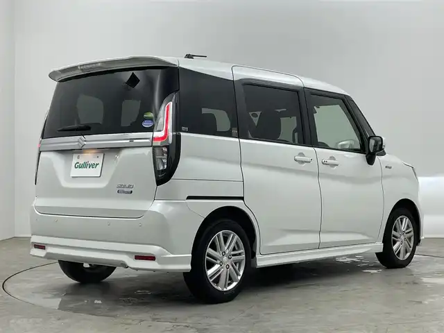 スズキ ソリオ HV MZ 埼玉県 2021(令3)年 1.2万km ピュアホワイトP 純正ディーラー８インチナビ　バックカメラ　両側パワースライドドア　ヘッドアップディスプレイ　フルセグＴＶ　レーダークルーズコントロール　ＥＴＣ　衝突被害軽減ブレーキ　ＬＥＤヘッドライト　スマートキー