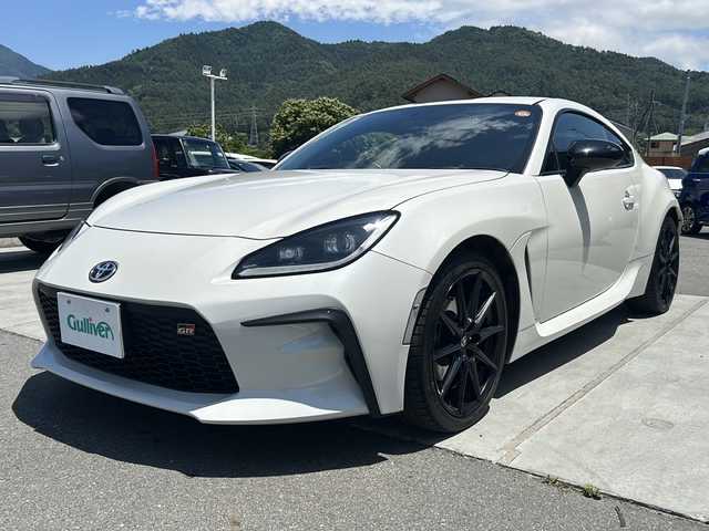 トヨタ ＧＲ８６ RZ 山梨県 2022(令4)年 3.5万km クリスタルホワイトパール ワンオーナー/純正ナビ/BT/CD/フルセグ/TV/AM/FM/バックカメラ/テレビキャンセラー/ETC2.0/純正エアロ/リア/純正18インチアルミホイール/ハーフレザーシート/前席シートヒーター/パドルシフト/ステアリングリモコン/レーダークルーズコントロール/純正フロアマット/LEDヘッドライト/スマートキー/スペアキー1本/前後ドライブレコーダー