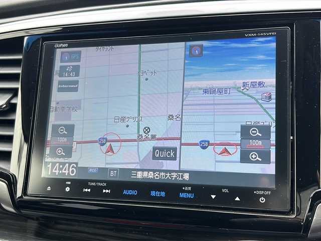ホンダ オデッセイ アブソルート 三重県 2014(平26)年 10.3万km プレミアムヴィーナスブラックP ワンオーナー/クルーズコントロール/Gathersナビ（VXM-145VFEI）/Bluetooth/CD/DVD/FM/AM/片側パワースライドドア/バックカメラ/ETC/ハーフレザーシート/純正17インチアルミホイール/保証書/取扱説明書/スペアキー