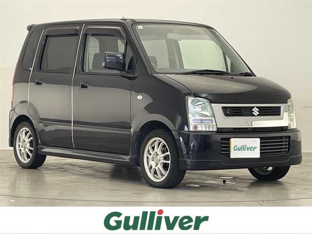 スズキ ワゴンＲ FX－S LTD 滋賀県 2005(平17)年 8.8万km ブルーイッシュブラックパール3 禁煙車/純正オーディオ/リモコンキー/社外14インチAW/エアコン/フロアマット/ドアバイザー/パワーステアリング/パワーウィンドウ/ダブルエアバッグ