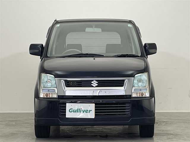 スズキ ワゴンＲ FX－S LTD 滋賀県 2005(平17)年 8.8万km ブルーイッシュブラックパール3 禁煙車/純正オーディオ/リモコンキー/社外14インチAW/エアコン/フロアマット/ドアバイザー/パワーステアリング/パワーウィンドウ/ダブルエアバッグ