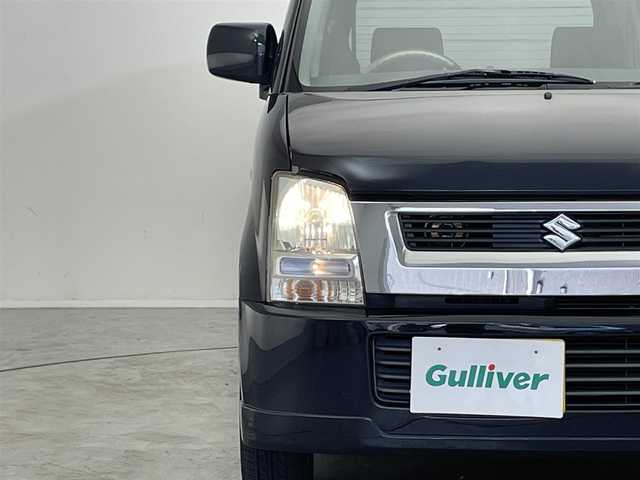 スズキ ワゴンＲ FX－S LTD 滋賀県 2005(平17)年 8.8万km ブルーイッシュブラックパール3 禁煙車/純正オーディオ/リモコンキー/社外14インチAW/エアコン/フロアマット/ドアバイザー/パワーステアリング/パワーウィンドウ/ダブルエアバッグ
