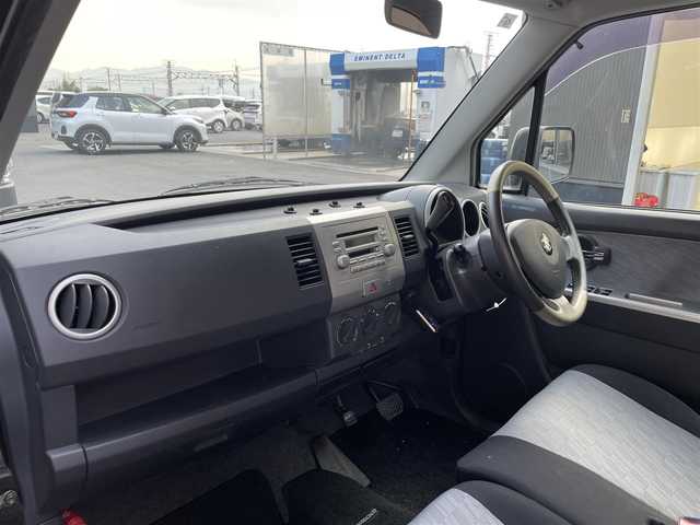スズキ ワゴンＲ FX－S LTD 滋賀県 2005(平17)年 8.8万km ブルーイッシュブラックパール3 禁煙車/純正オーディオ/リモコンキー/社外14インチAW/エアコン/フロアマット/ドアバイザー/パワーステアリング/パワーウィンドウ/ダブルエアバッグ