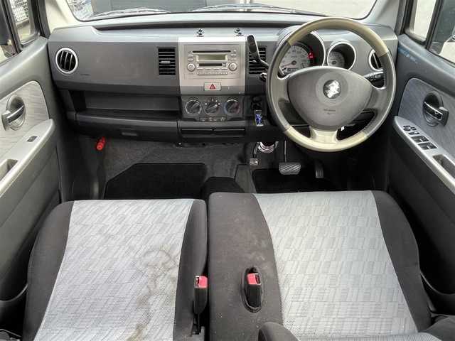スズキ ワゴンＲ FX－S LTD 滋賀県 2005(平17)年 8.8万km ブルーイッシュブラックパール3 禁煙車/純正オーディオ/リモコンキー/社外14インチAW/エアコン/フロアマット/ドアバイザー/パワーステアリング/パワーウィンドウ/ダブルエアバッグ