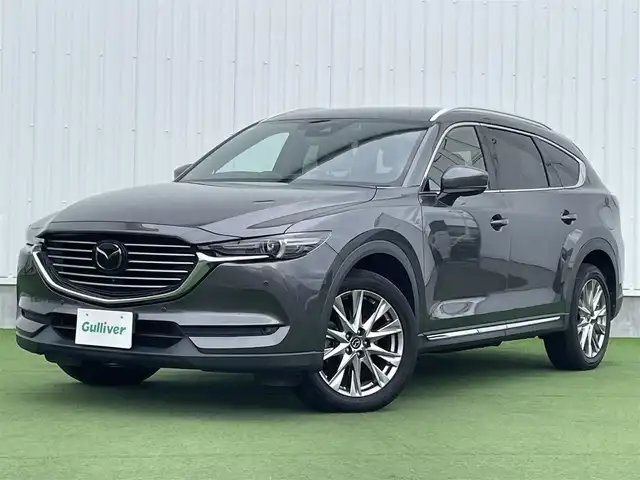 マツダ ＣＸ－８ XD Lパッケージ 香川県 2018(平30)年 8.8万km マシーングレープレミアムM 登録時走行距離：87567km/純正ナビ　/フルセグＴＶ　/全方位カメラ　/ＢＯＳＥサウンド　/ＥＴＣ　/ドラレコ　/レザーシート　/前席、後席シートヒーター　/前席パワーシート　/ハンドルヒーター　/純正ＡＷ　/ＬＥＤヘッドライト　/コーナーセンサー/スマートキー