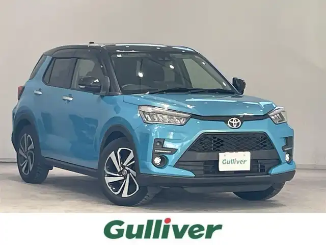 トヨタ ライズ Z 宮城県 2020(令2)年 7.6万km ブラックマイカメタリック/ターコイズブルーマイカメタリック 4WD/BMS/RCTA/トヨタセーフティーセンス/・プリクラッシュセーフティ/・レーダークルーズコントロール/・レーンキープアシスト/・誤発進抑制制御機能/・衝突軽減システム/・車線逸脱警報機能/純正ナビ/・Bluetooth/CD/DVD/・ビルドインETC/・バックモニター/・ドライブレコーダー/・TVキャンセラー/革巻きステアリング/シートヒーター（運転席/助手席）/プッシュスタート/・ステアリングスイッチ/純正LEDヘッドライト/・オートライト/・オートマチックハイビーム/純正アルミホイール
