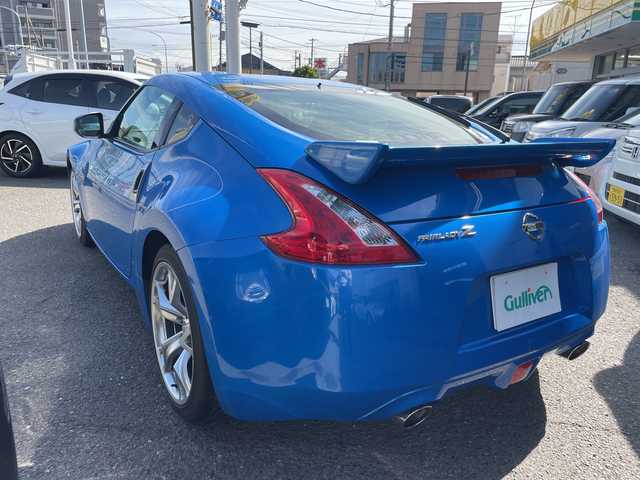 日産 フェアレディ Ｚ バージョンS 神奈川県 2009(平21)年 3.6万km プレミアムルマンブルー ワンオーナー/純正CDオーディオ/プッシュスタート/保証書、取説/記録簿/スペアキー