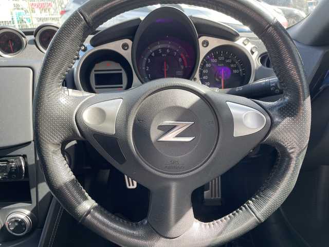 日産 フェアレディ Ｚ バージョンS 神奈川県 2009(平21)年 3.6万km プレミアムルマンブルー ワンオーナー/純正CDオーディオ/プッシュスタート/保証書、取説/記録簿/スペアキー