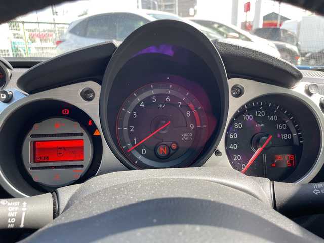 日産 フェアレディ Ｚ バージョンS 神奈川県 2009(平21)年 3.6万km プレミアムルマンブルー ワンオーナー/純正CDオーディオ/プッシュスタート/保証書、取説/記録簿/スペアキー