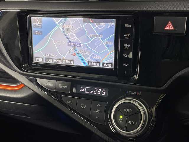 トヨタ アクア X－URBAN 福岡県 2015(平27)年 14.3万km コバルトブルーメタリック 禁煙車純正SDナビ(フルセグTV/DVD/CD/BT)バックモニターETC前方ドラレコスマートキープッシュスタートLEDヘッドライトフロントフォグ電格ミラー