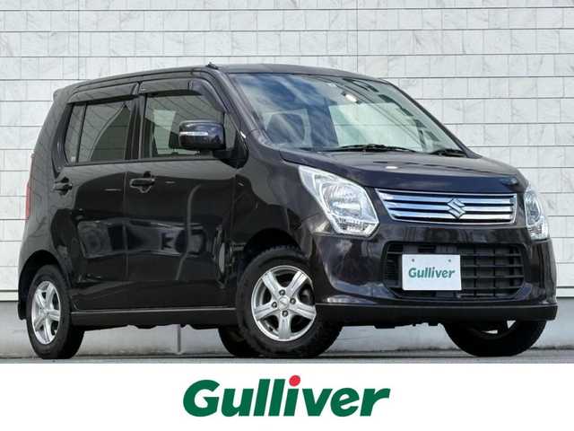スズキ ワゴンＲ FX－LTD 岩手県 2013(平25)年 2.4万km アーバンブラウンパールメタリック 禁煙車/4WD/ワンオーナー/純正オーディオ/→CD/FM/AM/AUX/運転席シートヒーター/〇プッシュスタート/〇電動格納ミラー/〇ウィンカーミラー/〇シガーソケット/〇ドアバイザー/〇フロアマット/〇スマートキー/夏タイヤ純正AW車載