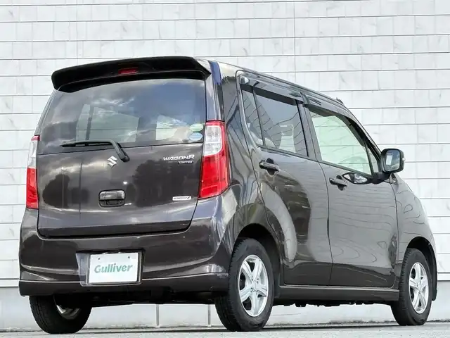 スズキ ワゴンＲ FX－LTD 岩手県 2013(平25)年 2.4万km アーバンブラウンパールメタリック 禁煙車/4WD/ワンオーナー/純正オーディオ/→CD/FM/AM/AUX/運転席シートヒーター/〇プッシュスタート/〇電動格納ミラー/〇ウィンカーミラー/〇シガーソケット/〇ドアバイザー/〇フロアマット/〇スマートキー/夏タイヤ純正AW車載