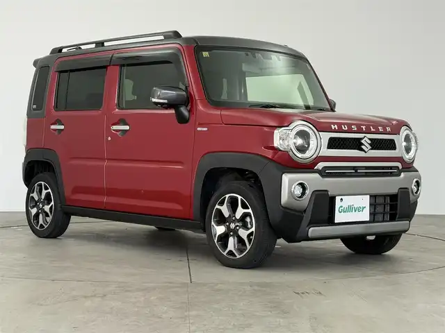 スズキ ハスラー Jスタイル ターボ 愛知県 2020(令2)年 5万km フェニックスレッドパール/ガンメタリック2トーンルーフ 純正8インチナビ/全方位モニター/フルセグTV/スズキセーフティサポート/デュアルカメラブレーキサポート/クルーズコントロール/横滑り防止装置/コーナーセンサー/レーンキープアシスト/オートライト/オートマチックハイビーム/LEDヘッドライト/LEDフォグランプ/シートヒーター/ETC/純正15インチアルミホイール/純正フロアマット/プッシュスタート/スマートキー/スペアキー