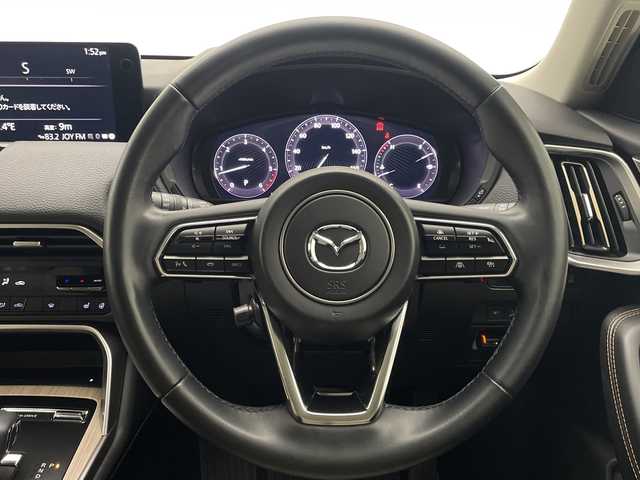 マツダ ＣＸ－６０ XD Lパッケージ 宮崎県 2023(令5)年 3.3万km ロジウムホワイトプレミアムメタリック 禁煙車/衝突被害軽減ブレーキ/純正12.3型ディスプレイオーディオ/（スマホ連携/USB/Bluetooth/FMAM）/純正バックカメラ/純正ドライブレコーダー/純正ETC/純正LEDオートライト/純正20インチアルミ/純正フロアマット/ホワイトレザーシート/全方位モニター/アダプティブクルーズコントロール/レーンディパーチャーアラート/ヘッドアップディスプレイ/クリアランスソナー/電子パーキング/オートホールド/前席パワーシート/シートヒーター/パワーチルトステアリング/ステアリングヒーター/パワーバックドア/デュアルオートエアコン/パドルシフト/本革巻ハンドル/スマートキー/プッシュエンジンスタート/スペアキー/新車時保証書/取扱い説明書