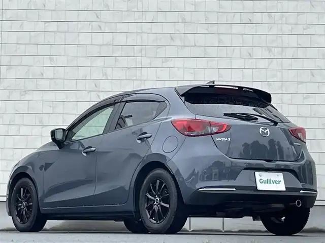 マツダ マツダ２ 15S ブラックトーンED 岩手県 2021(令3)年 2.3万km ポリメタルグレーM 禁煙車/ワンオーナー/純正ナビ/→フルセグTV/Bluetooth/CD/DVD/FM/AM/全方位カメラ/バックカメラ/追従型クルーズコントロール/レーンキープアシスト/横滑り防止装置/パーキングアシスト/コーナーセンサー/パドルシフト/プッシュスタート/ETC/〇シガーソケット/〇ドアバイザー/〇フロアマット/USB/電動格納ミラー/夏タイヤホイール車載