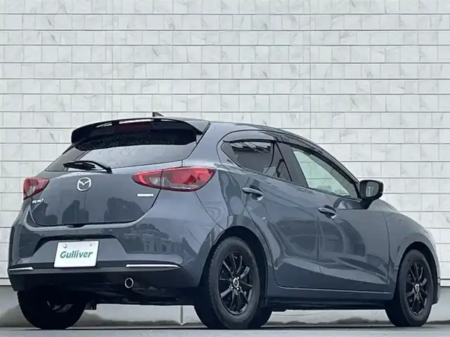 マツダ マツダ２ 15S ブラックトーンED 岩手県 2021(令3)年 2.3万km ポリメタルグレーM 禁煙車/ワンオーナー/純正ナビ/→フルセグTV/Bluetooth/CD/DVD/FM/AM/全方位カメラ/バックカメラ/追従型クルーズコントロール/レーンキープアシスト/横滑り防止装置/パーキングアシスト/コーナーセンサー/パドルシフト/プッシュスタート/ETC/〇シガーソケット/〇ドアバイザー/〇フロアマット/USB/電動格納ミラー/夏タイヤホイール車載